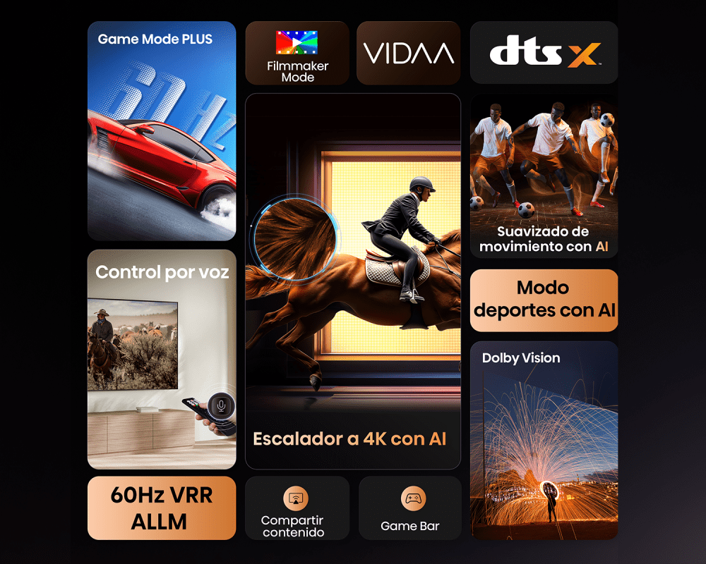 Televisor Hisense UHD-4K A6NV 55″