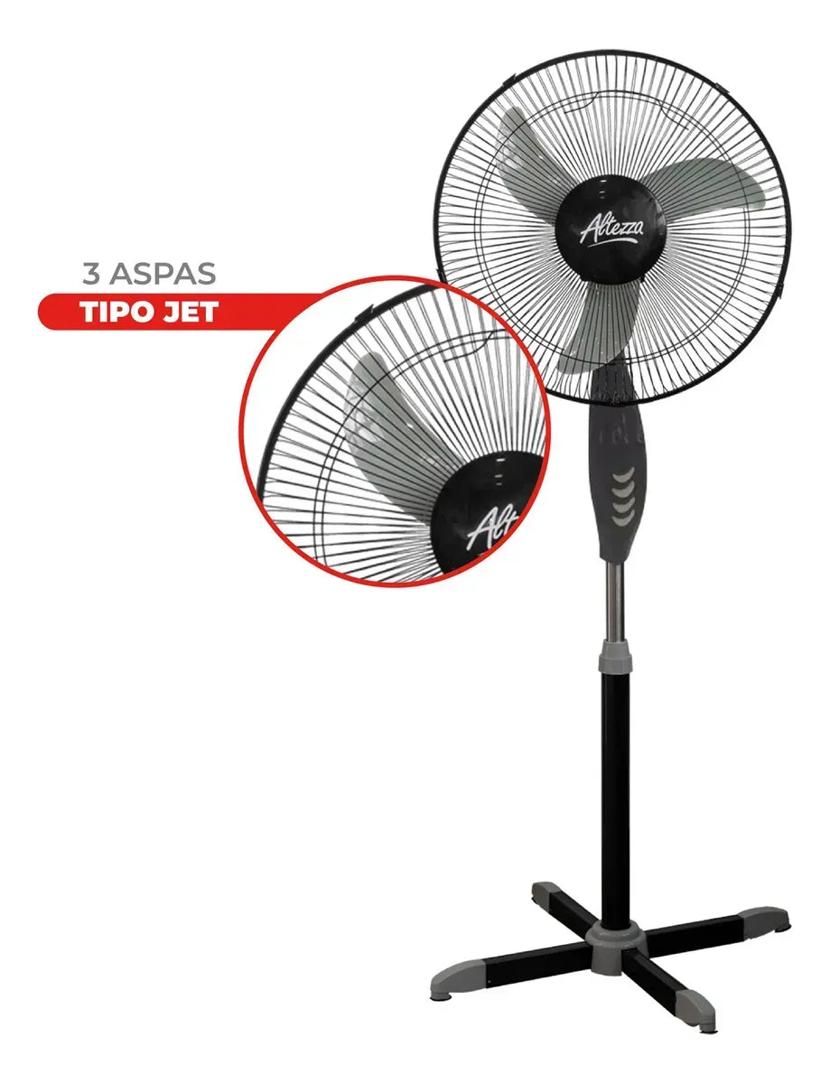 Ventilador altezza pedestal 16"