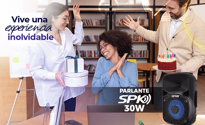 Parlante KALLEY K-SPK30BL2 Negro