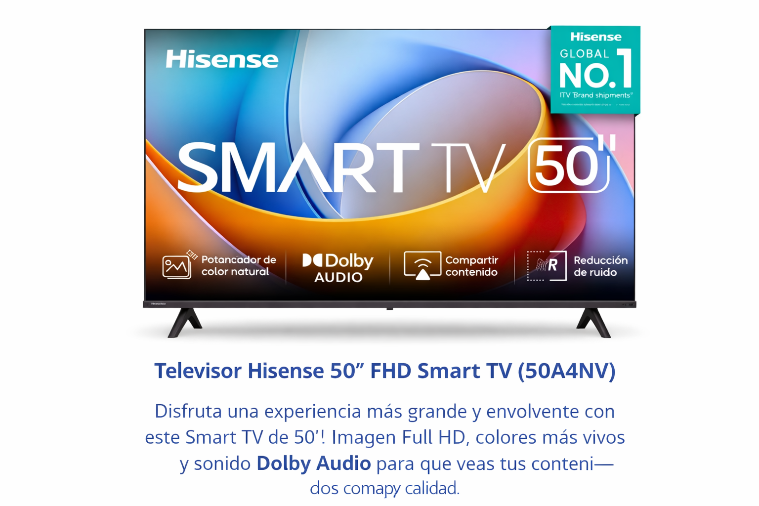 Smart TV Hisense 50”