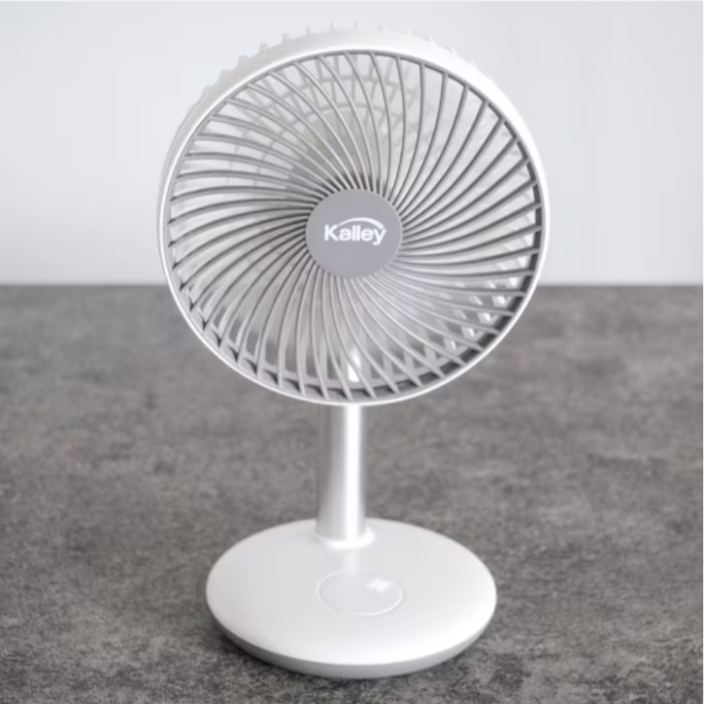Ventilador de Mesa KALLEY K-VM6B Recargable Blanco