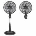 Ventilador Extremo 2en1 18" Gris samurai