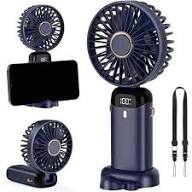 Led digital display fan
